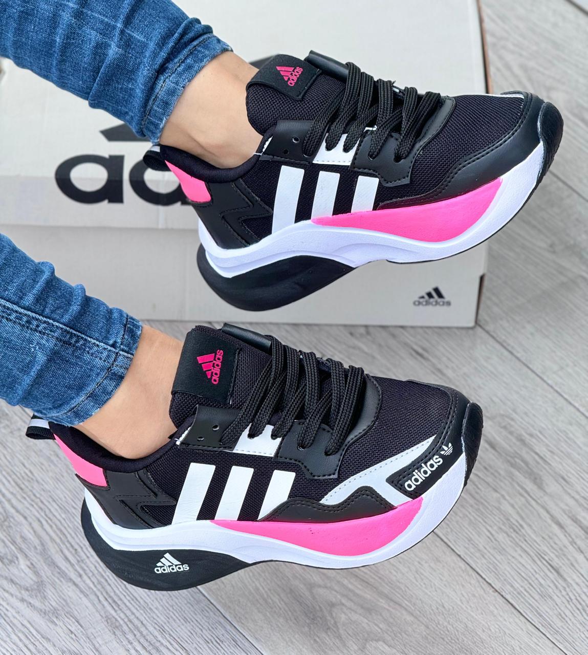 Tenis Bounce NEW 2.0 Gris Rosa Dama
