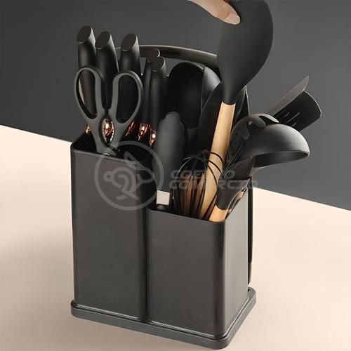 Set Utensilios Cocina Siliconados X 19 P