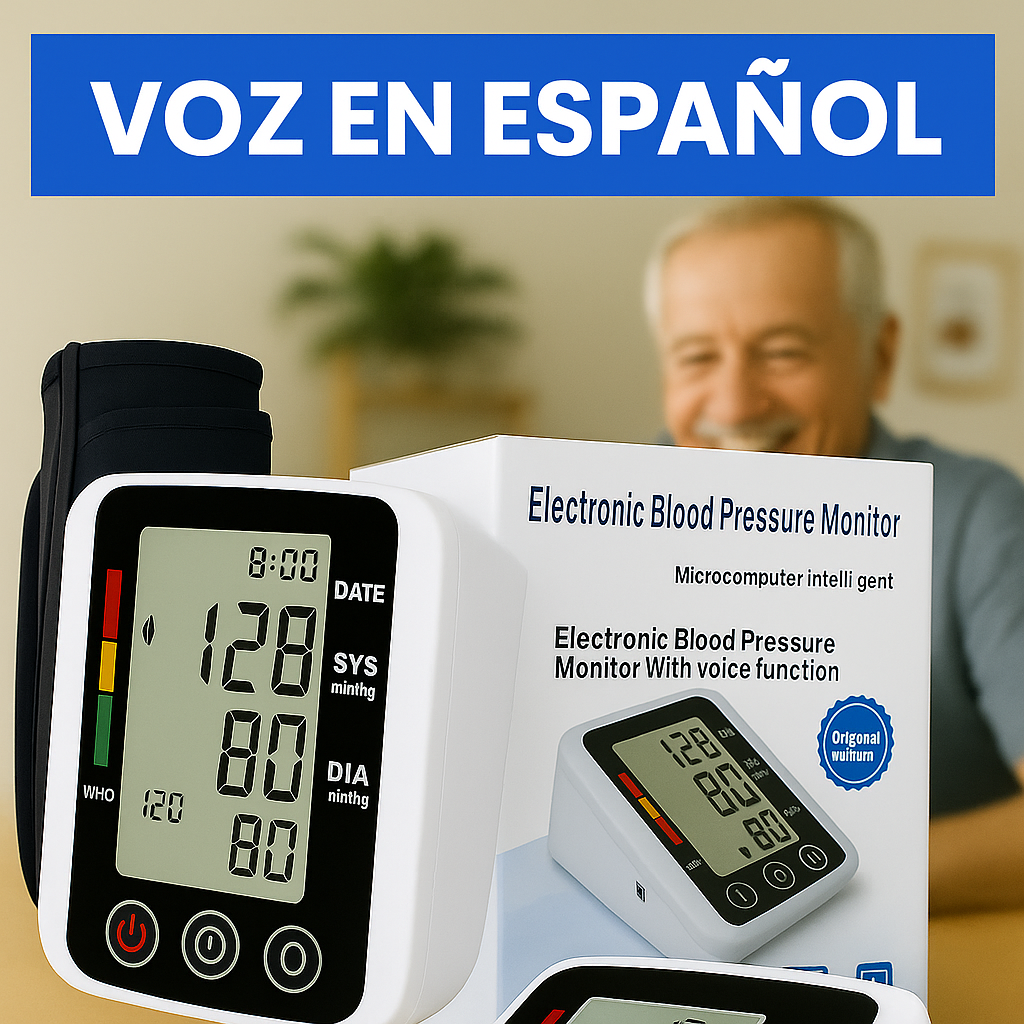 NUEVO TENSIOMETRO DE BRAZO con voz en español