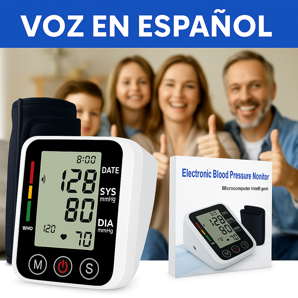 NUEVO TENSIOMETRO DE BRAZO con voz en español