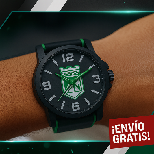 RELOJ ORGULLO ATLÉTICO NACIONAL