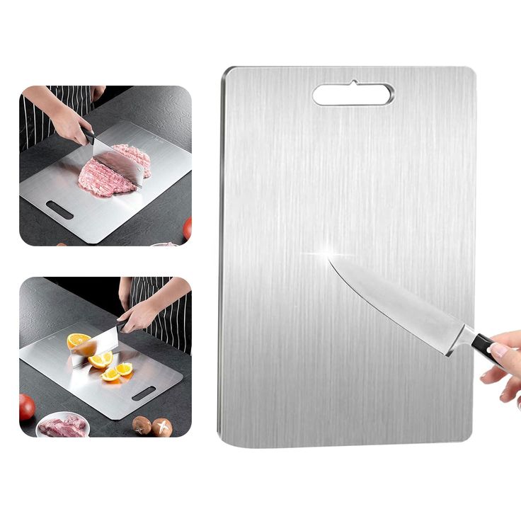 TABLA PARA PICAR EN ACERO INOXIDABLE 1MM
