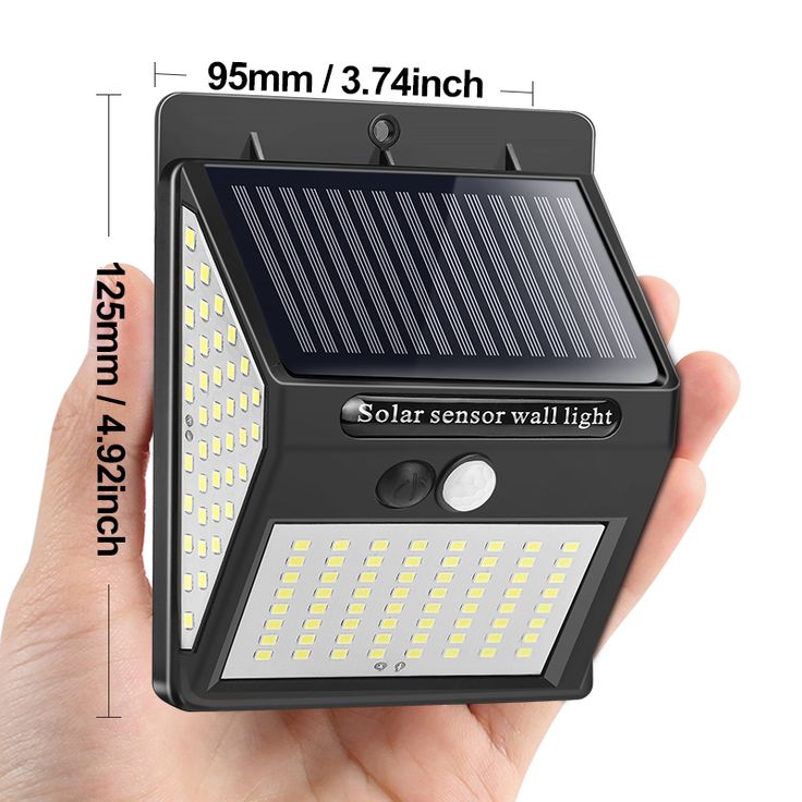 lleva 4 Lamparas led con  sensor y  recarga solar por el precio de 2