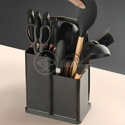 Set Utensilios Cocina Siliconados X 19 P