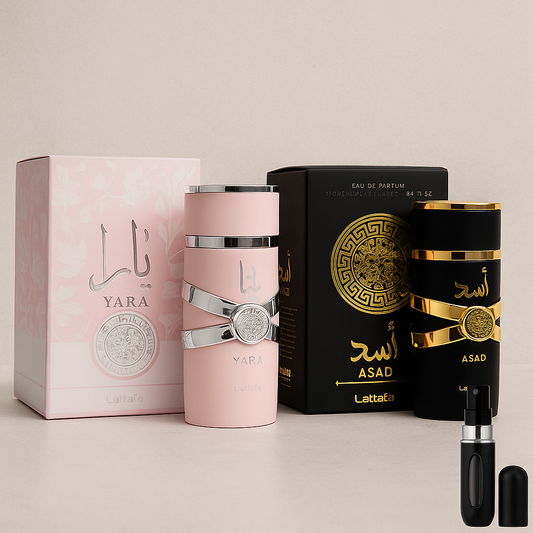 combo Perfumeb  Asad Yara   Lattafa Para Mujer y hombre