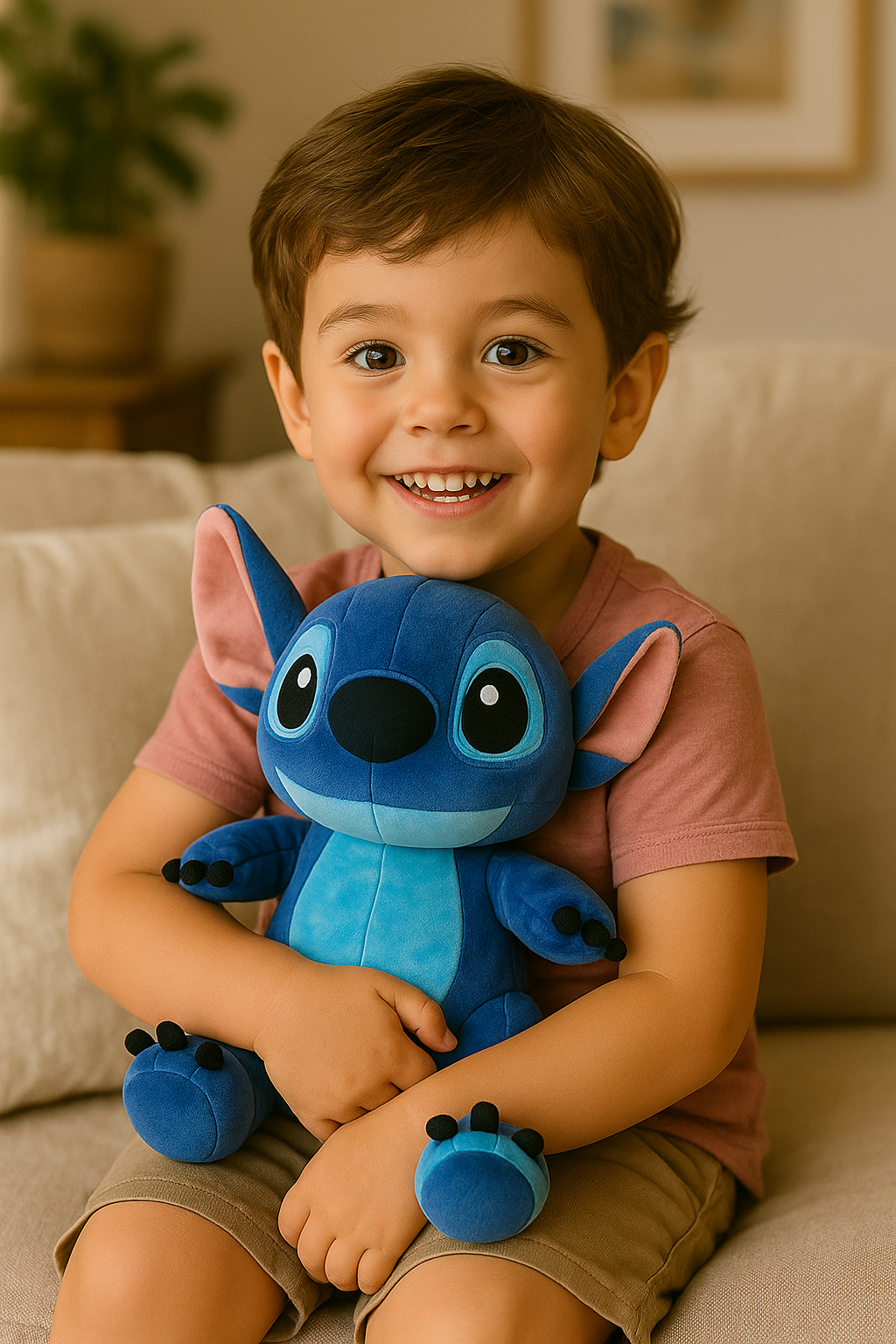 El Stitch más suave, grande y tierno que vas a abrazar”