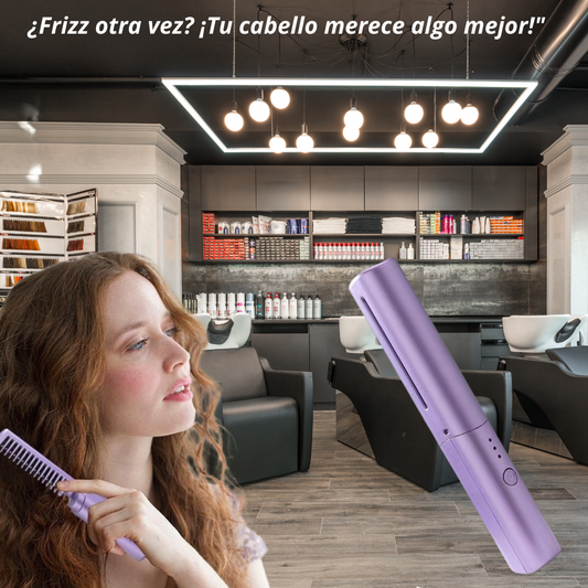 Peine alisador recargable